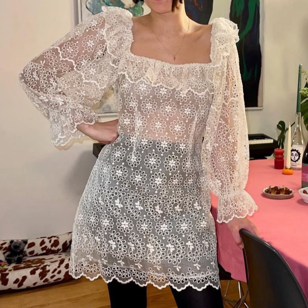Dôen Franique eyelet dress